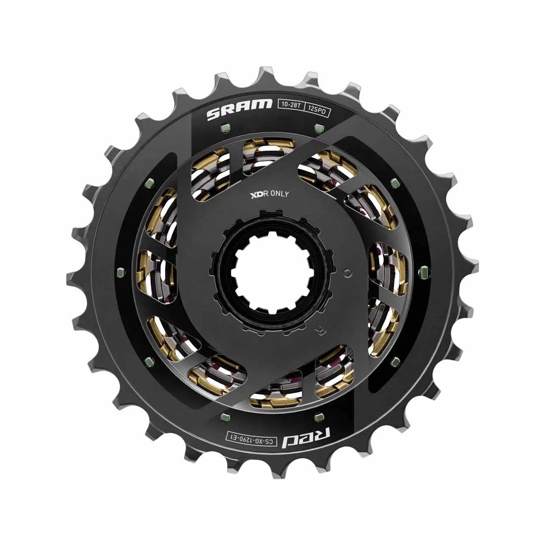 SRAM Red Cassette XG-1290 E1 Rainbow 12 Speed